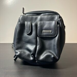Vintage Black Rosetti Crossbody